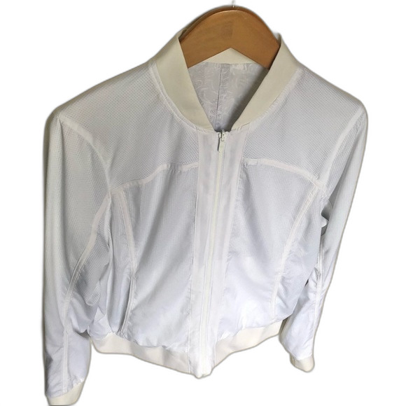 Lululemon Reversible Bomb Around Zip-Up Jacket Size 10 - Picture 13 of 16